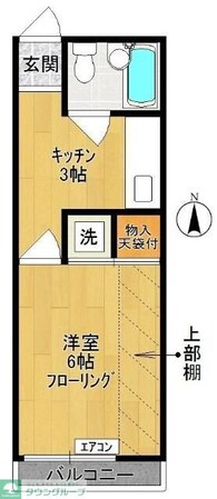 ピアハウスの物件間取画像
